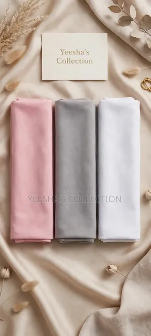 Yeesha's Collection Jersey Veil -Soft, Starchy and Non Slip
