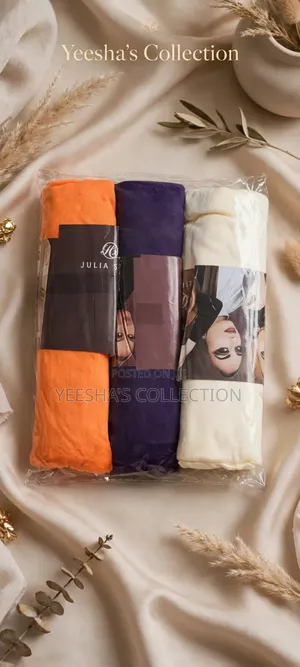 Yeesha's Collection Jersey Veil -Soft, Starchy and Non Slip