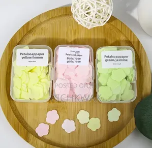 Petal Soap/ Flat Paper Soap