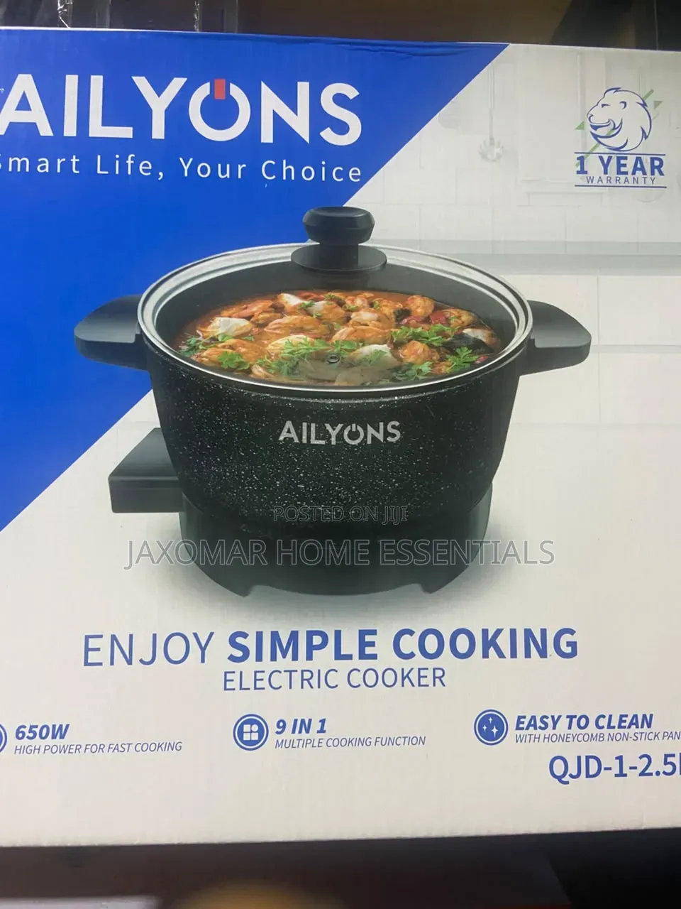 2.5L Ailyons Electric Cooker