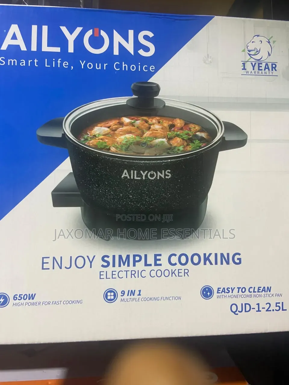 2.5L Ailyons Electric Cooker