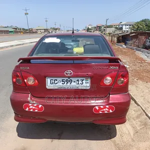 Toyota Corolla 2007 Red