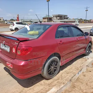 Toyota Corolla 2007 Red