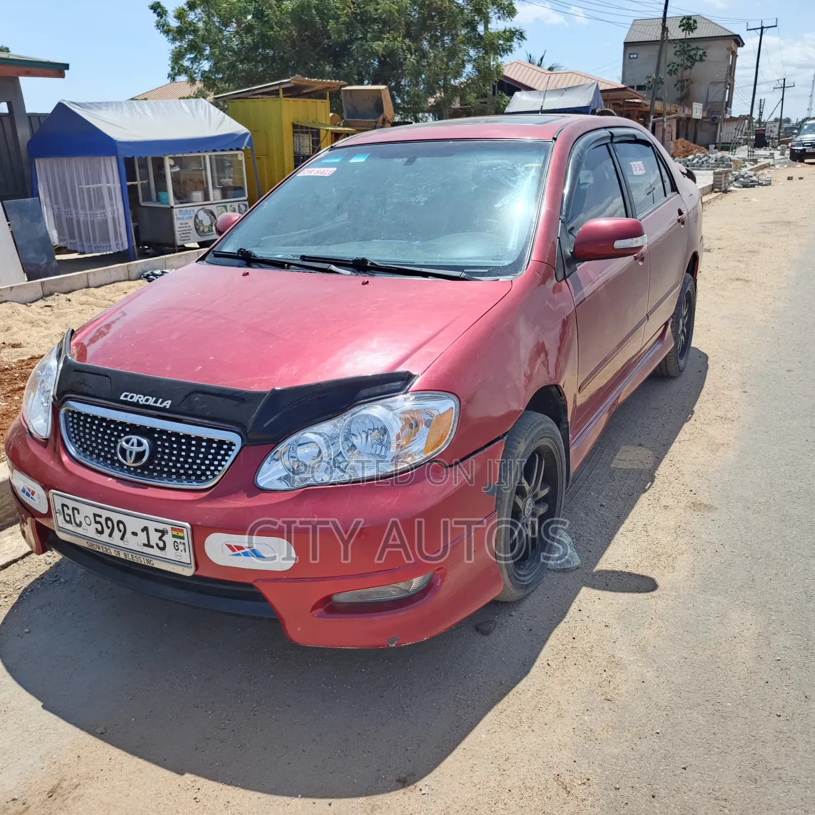 Toyota Corolla 2007 Red