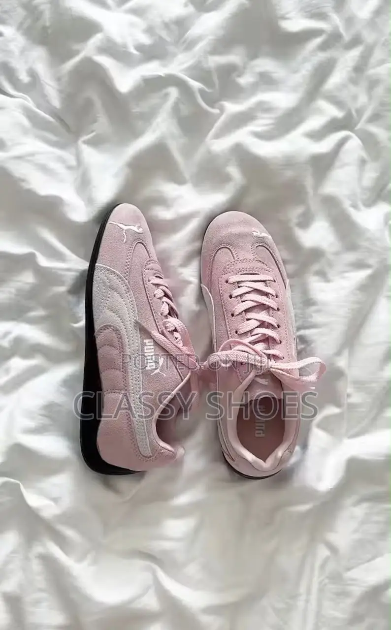 Puma Speedcat Pink White for Ladies
