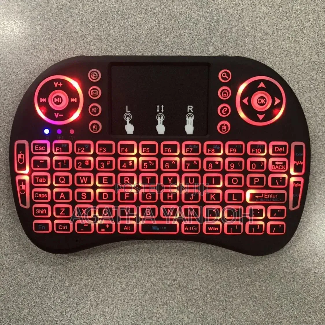 Keyboard TouchPad Plus Remote