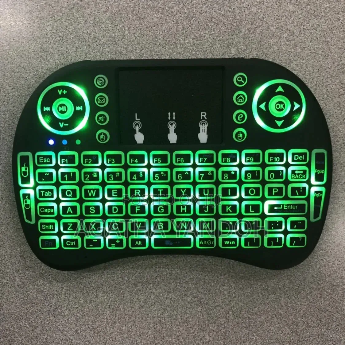 Keyboard TouchPad Plus Remote