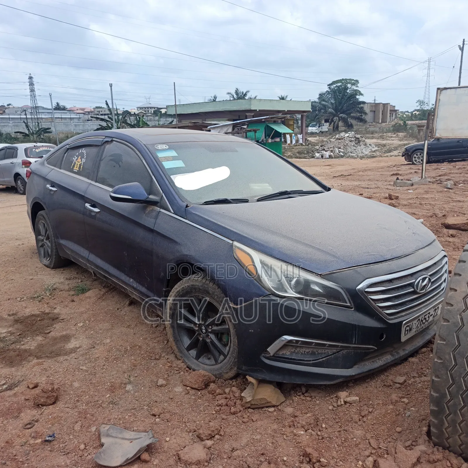 Hyundai Sonata 2016 Blue