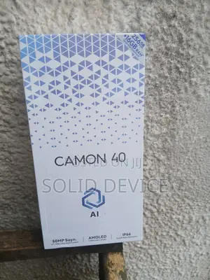 New Tecno Camon 40 256 GB Black