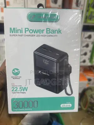 Voyager Elec ZT-315 Mini Power Bank 30000mAh – Small Size, Big Power!