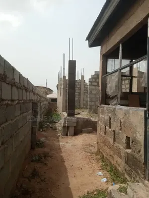 Uncompleted 3 Apartments With Storey Foundation Nsakina Manhean Accra