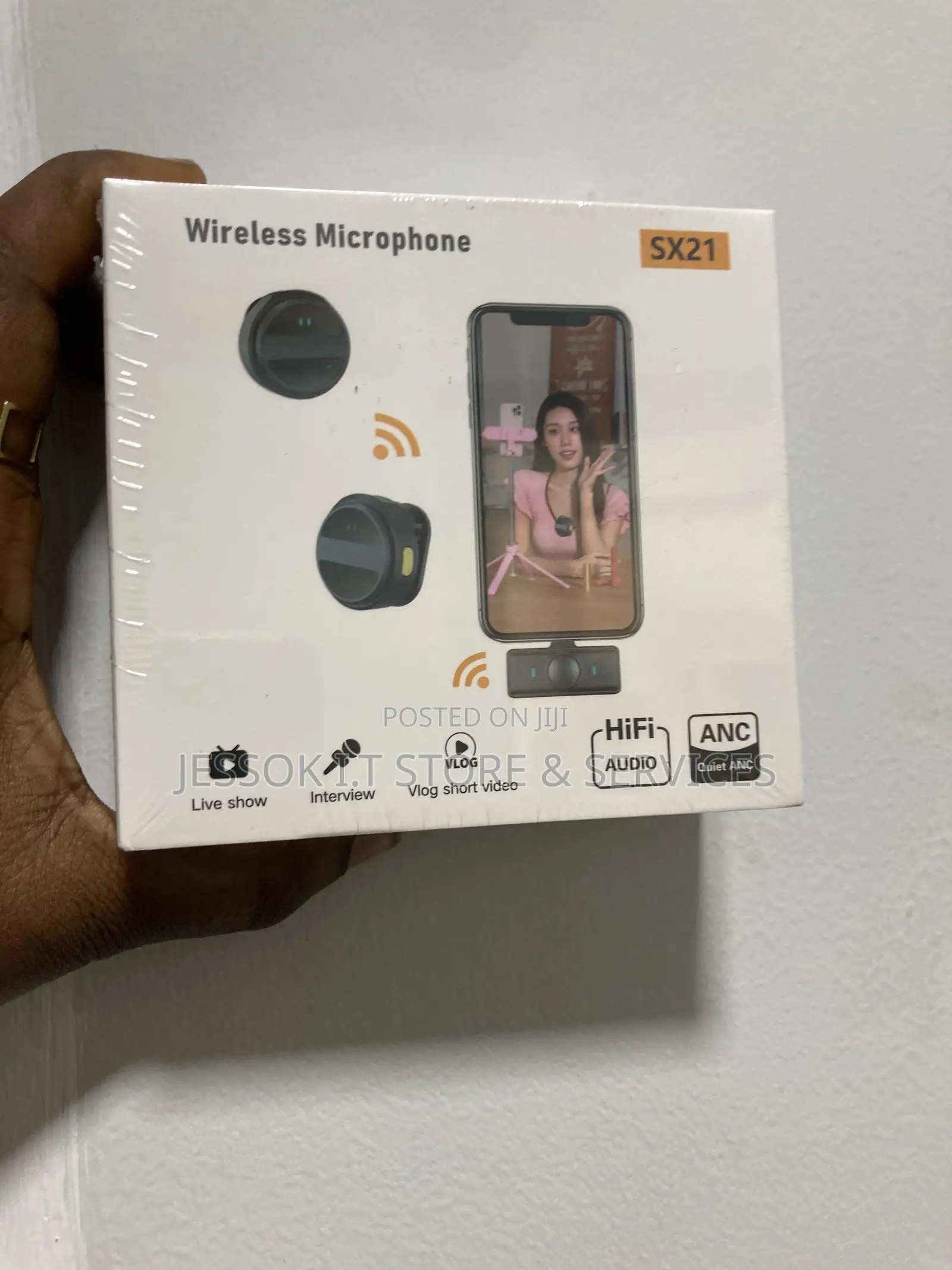 SX21 Wireless Microphone for iPhone