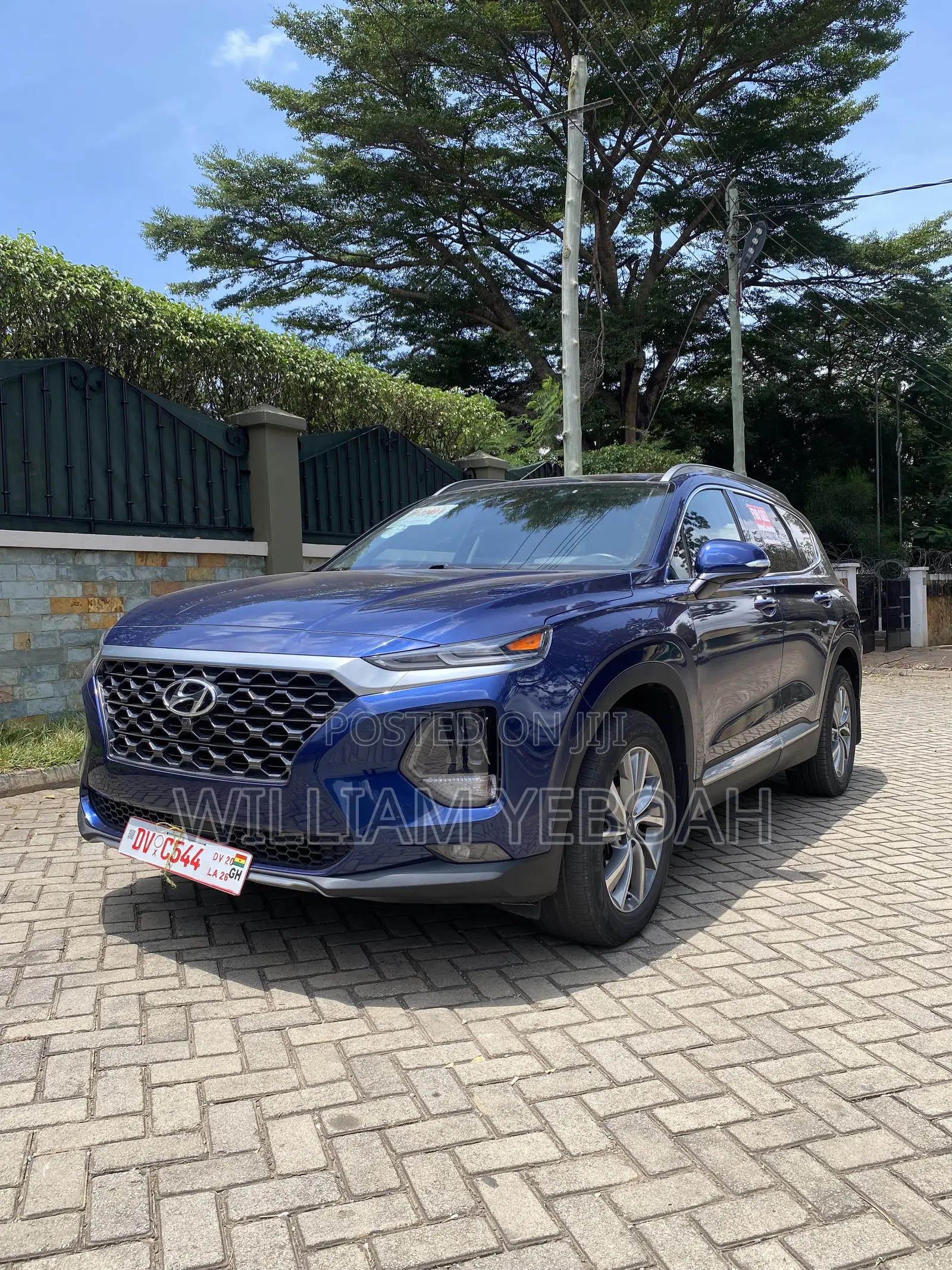 Hyundai Santa Fe Ultimate 2.4 AWD 2019 Blue