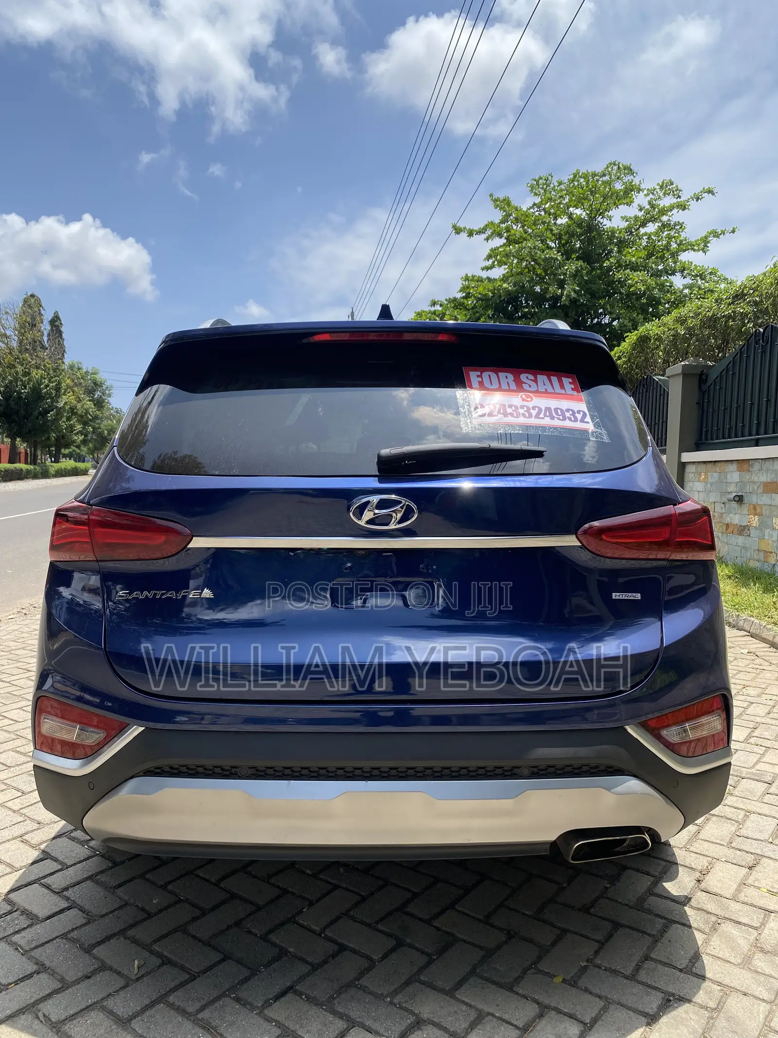 Hyundai Santa Fe Ultimate 2.4 AWD 2019 Blue