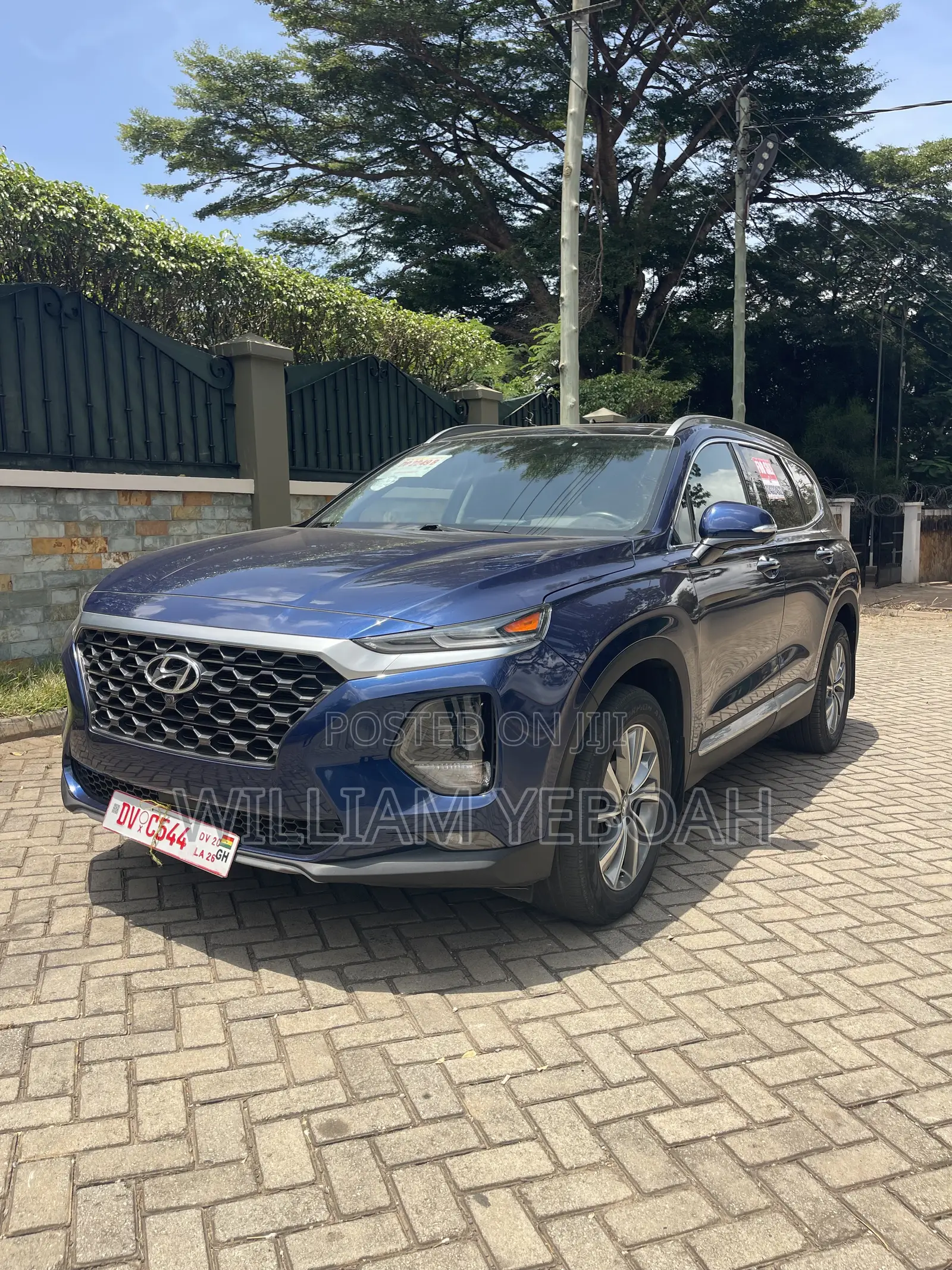 Hyundai Santa Fe Ultimate 2.4 AWD 2019 Blue