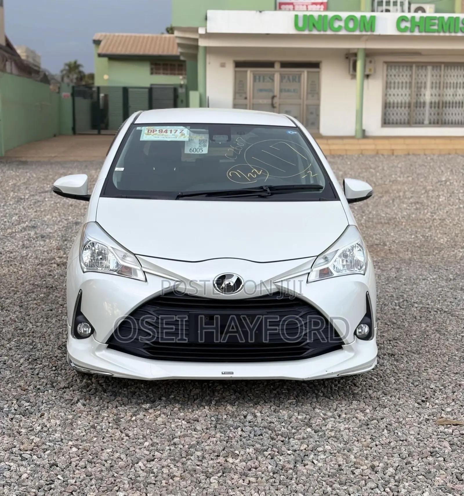 Toyota Vitz 2017 White