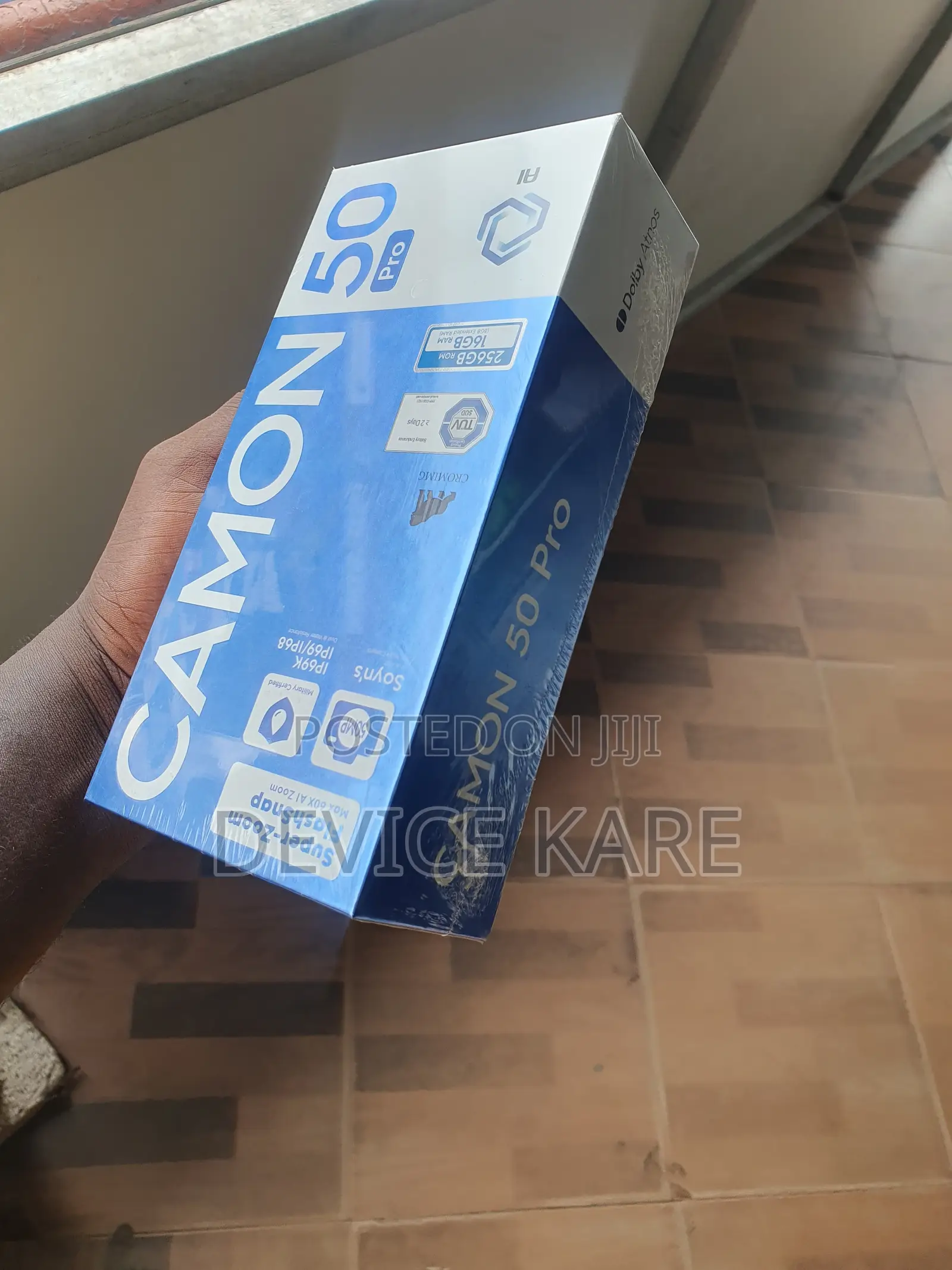 New Tecno Camon 50 Pro 256 GB Blue