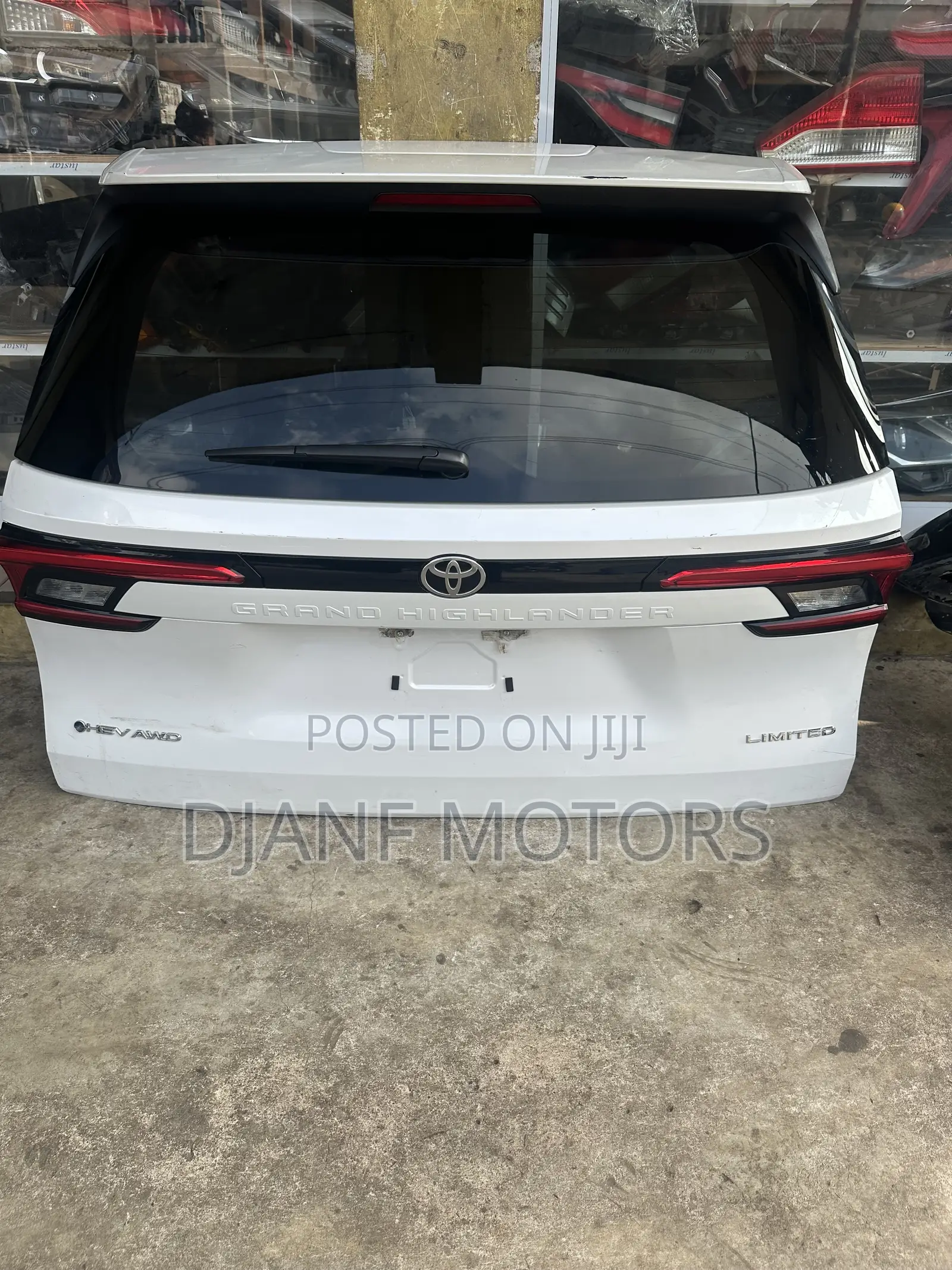 Toyota Highlander Grand 2024-2026 Boot Complete