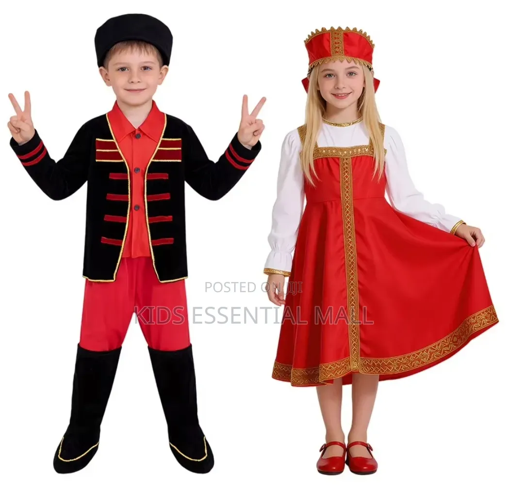 Russia Boy and Girl Costume