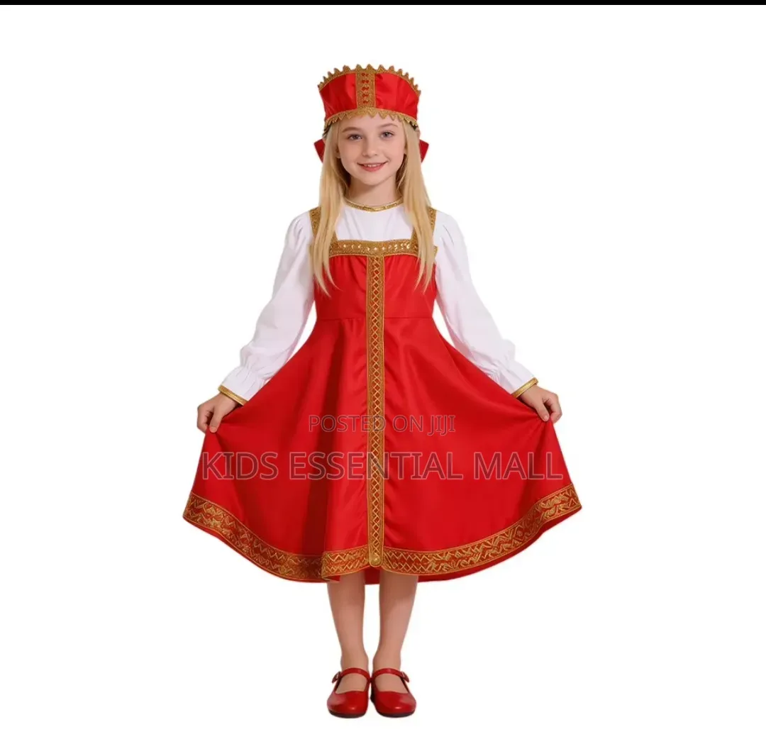 Russia Boy and Girl Costume