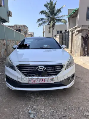 Hyundai Sonata Limited 2.0T Seban (2.0L 4cyl 6A) 2017 White