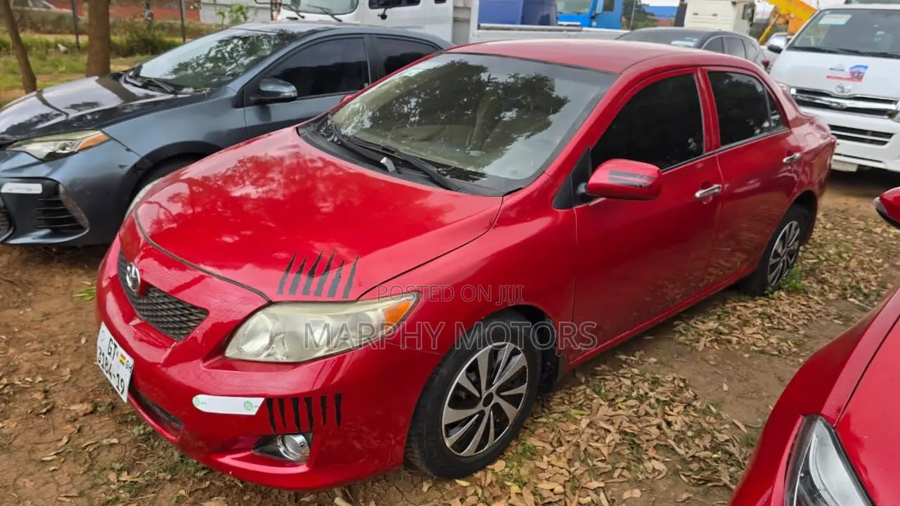 Toyota Corolla 2010 Red