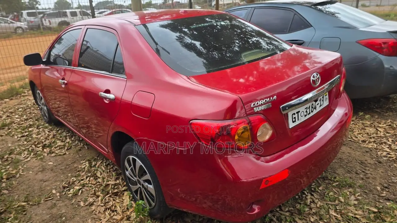 Toyota Corolla 2010 Red