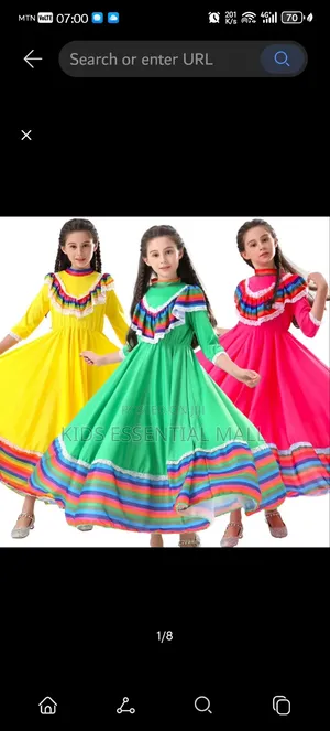 Mexico Costume for Grils