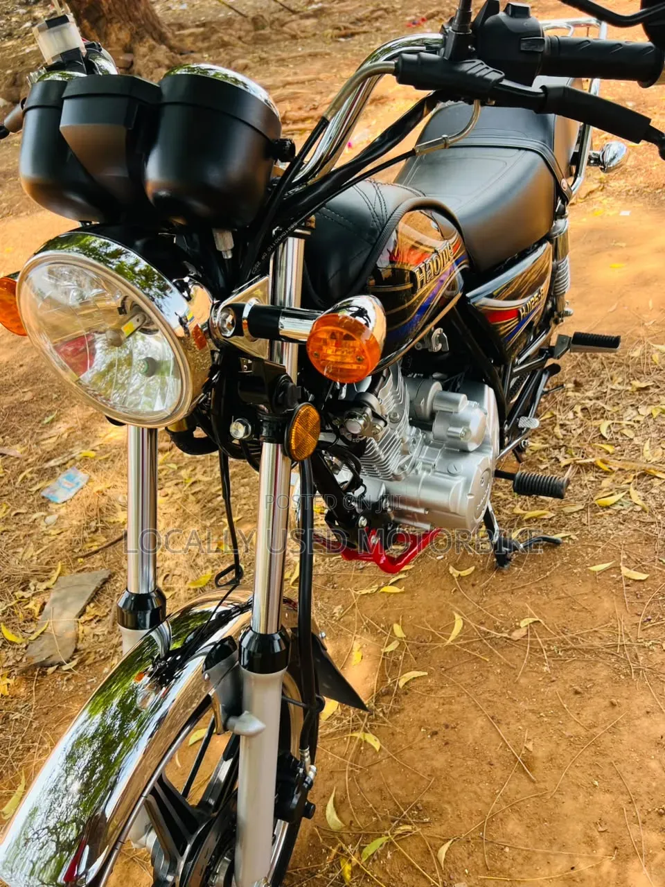 Haojue HJ125-8K 2026 Black