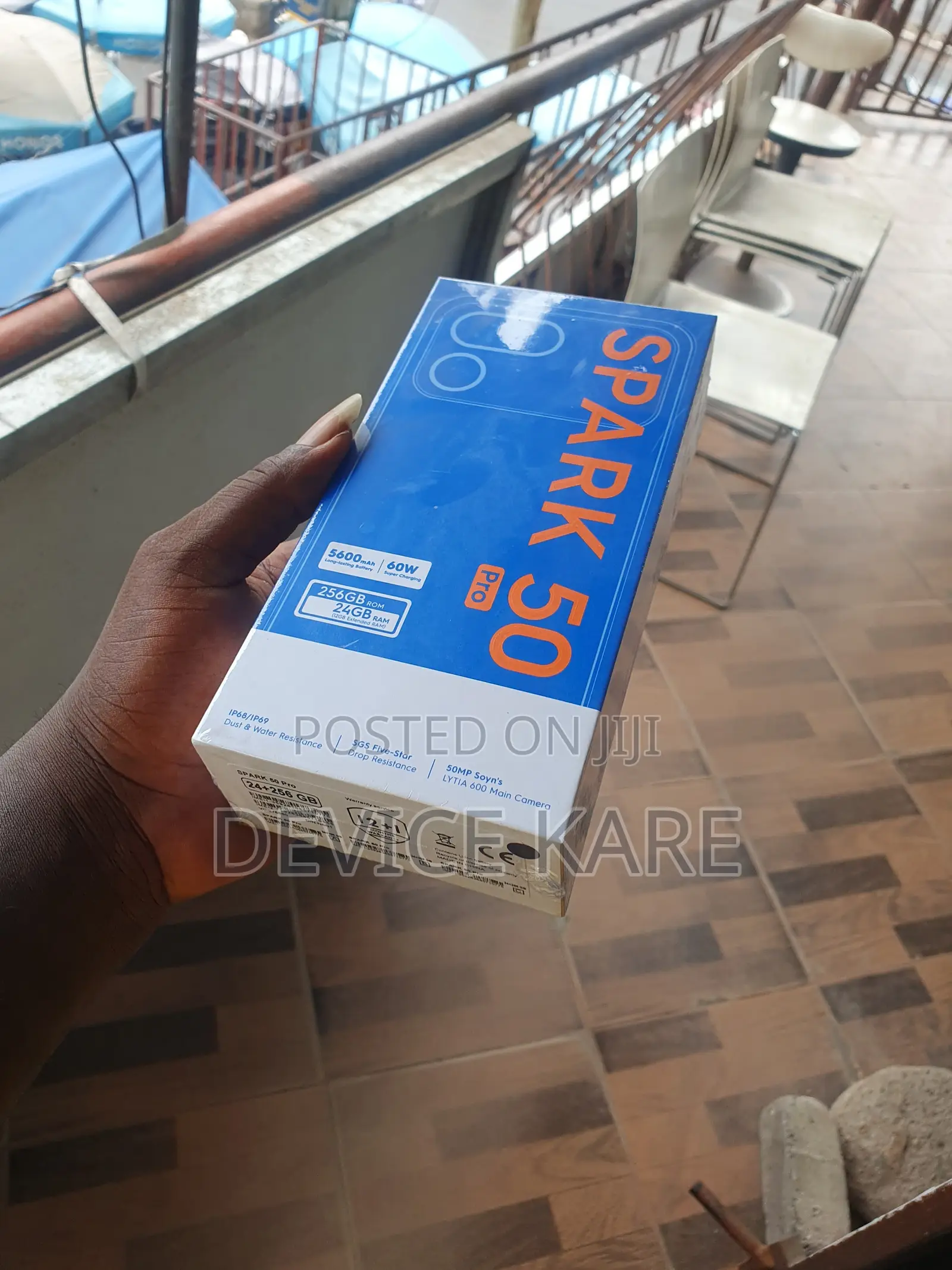 New Tecno Spark 50 Pro 256 GB Blue