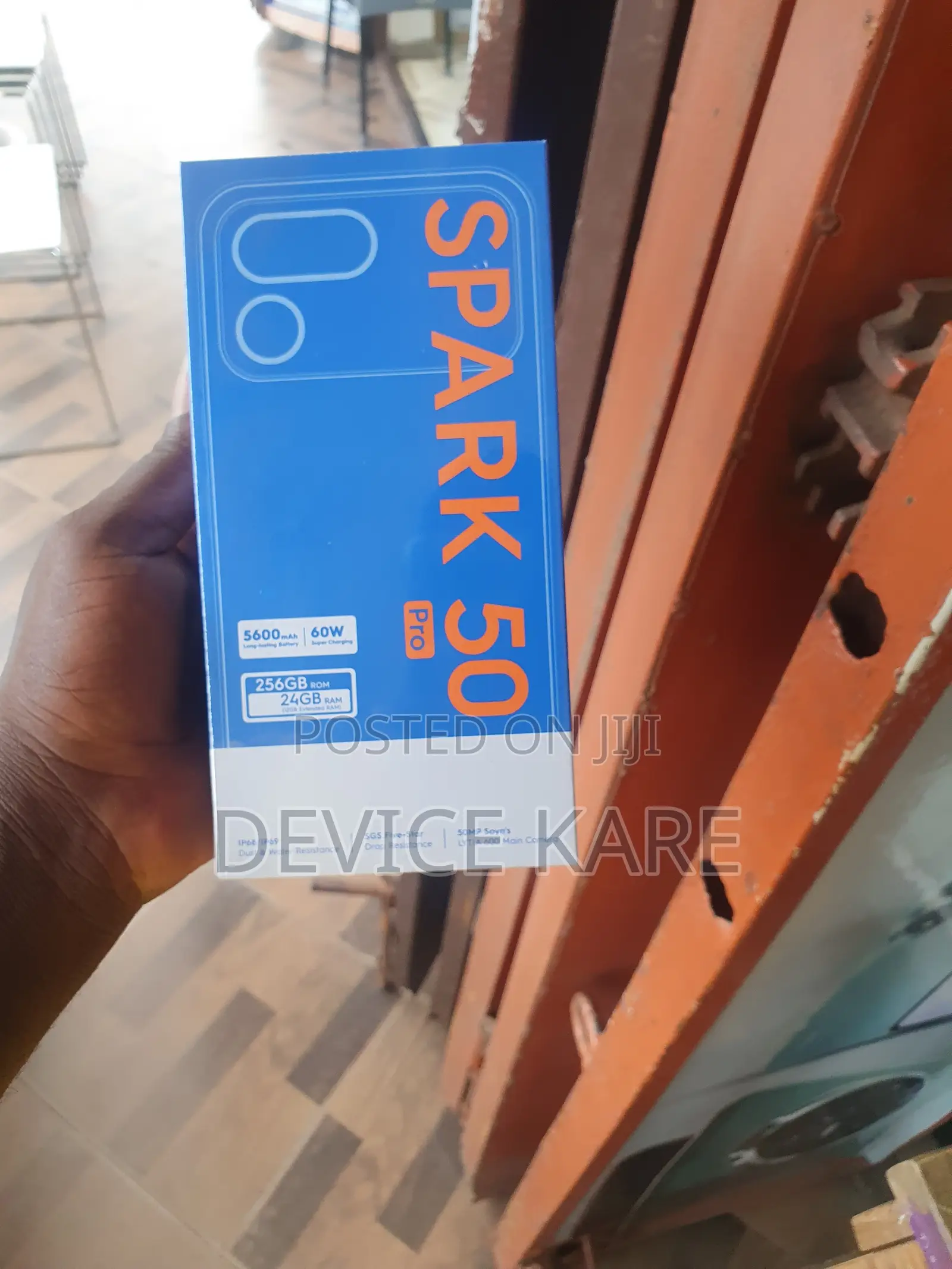 New Tecno Spark 50 Pro 256 GB Blue