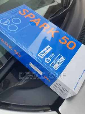New Tecno Spark 50 128 GB Black