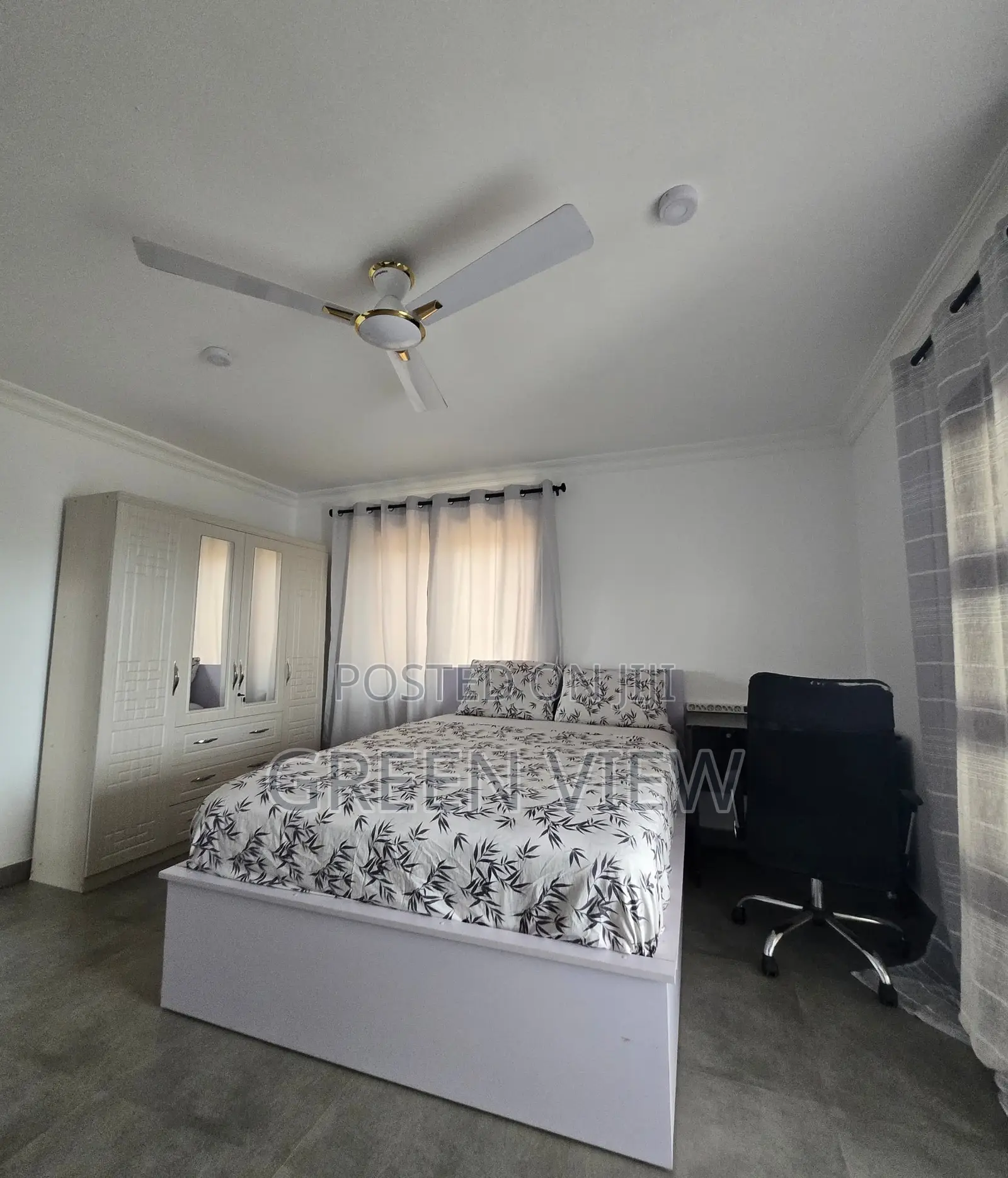 Furnished 1bdrm Apartment in Tema, Community 8 for rent