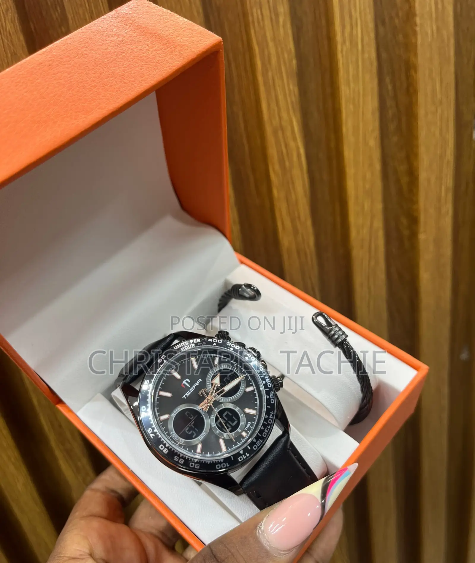 Men’s Bracelet and Watch Set