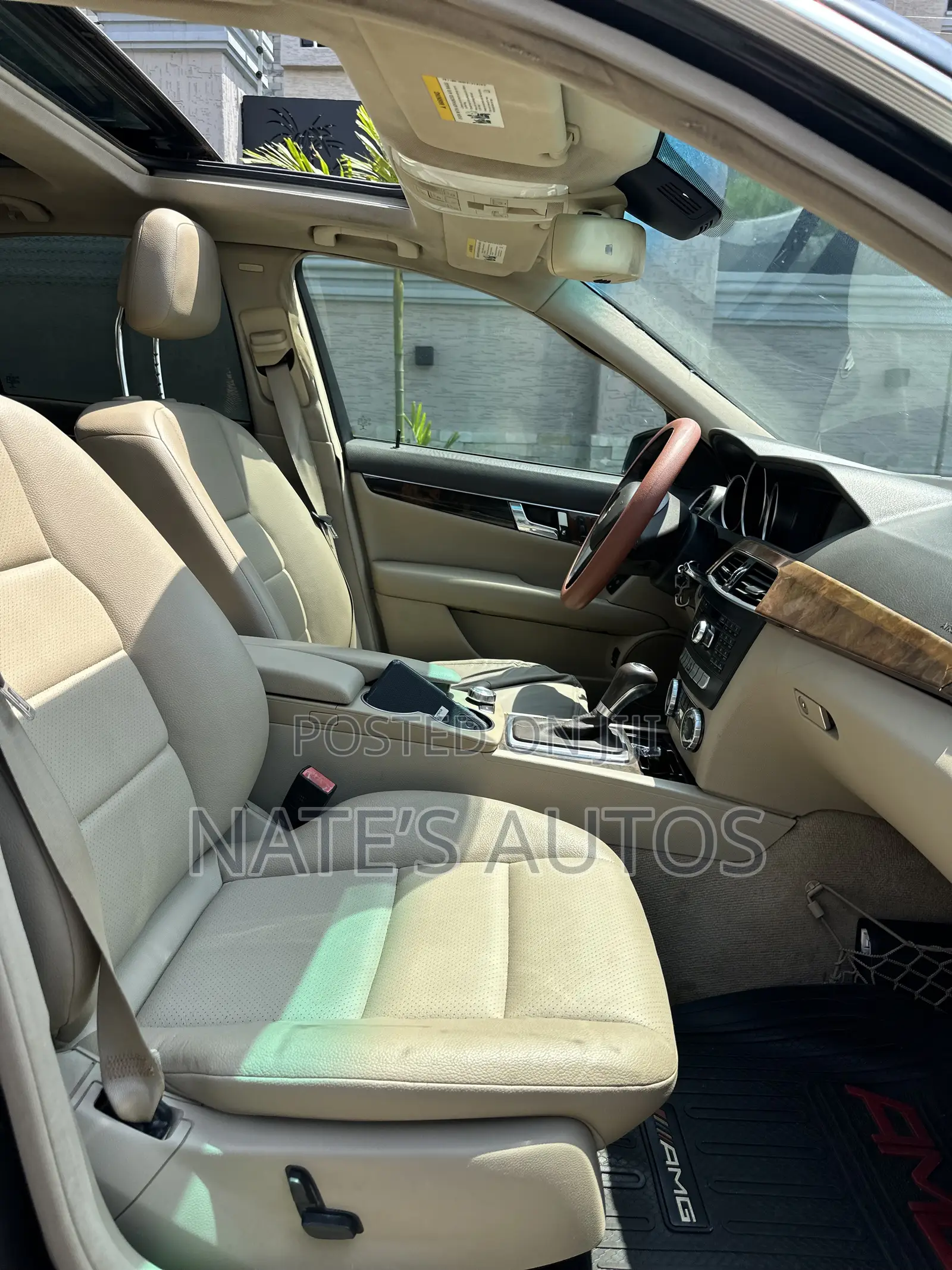 Mercedes-Benz C300 Luxury 4Matic Sedan AWD (3.5L 6cyl 7A) 2014 Blue