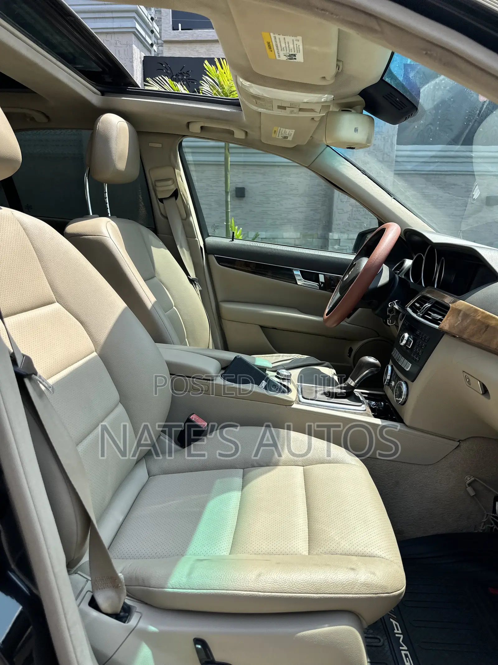 Mercedes-Benz C300 Luxury 4Matic Sedan AWD (3.5L 6cyl 7A) 2014 Blue