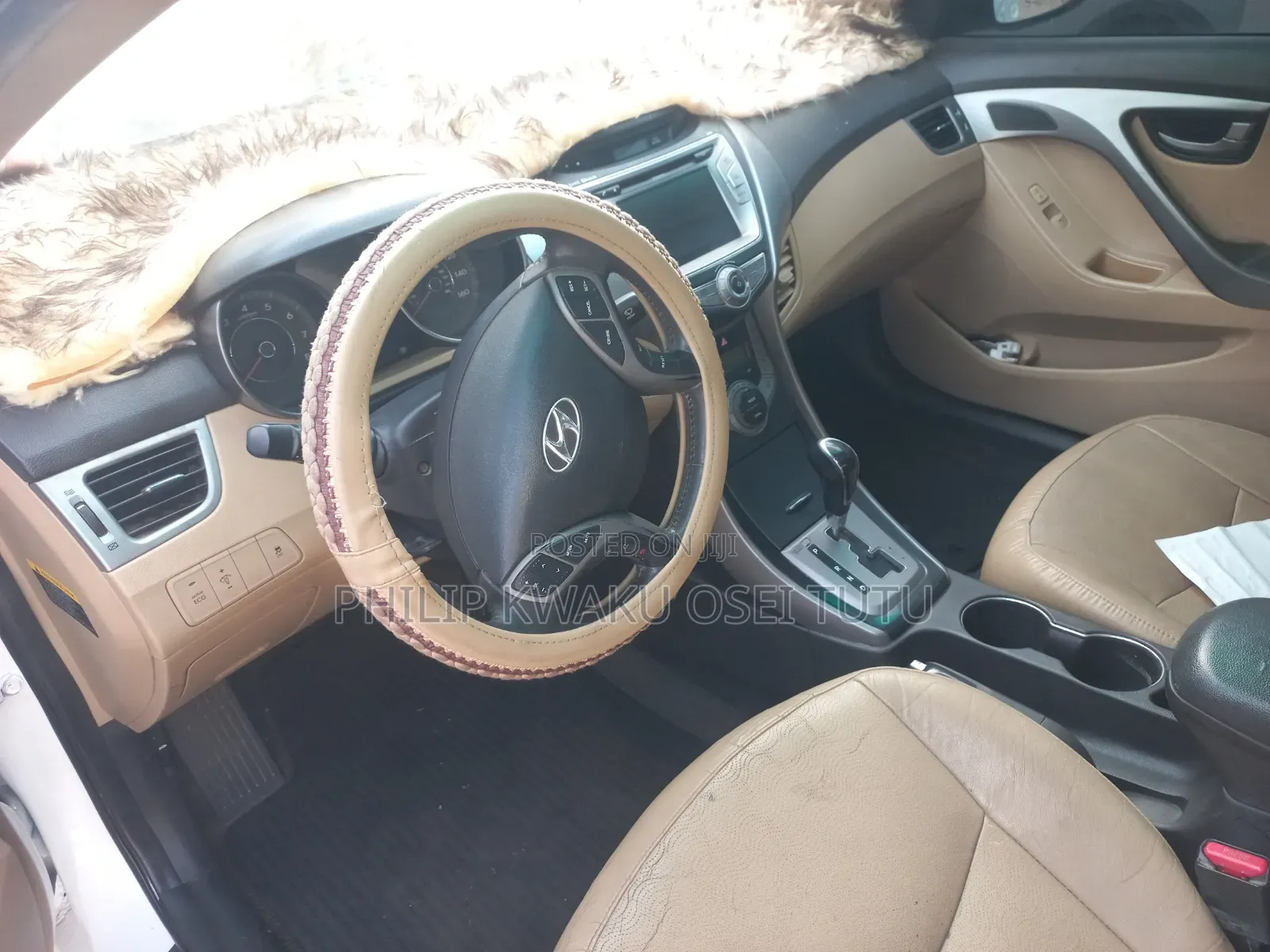 Hyundai Elantra 2013 White