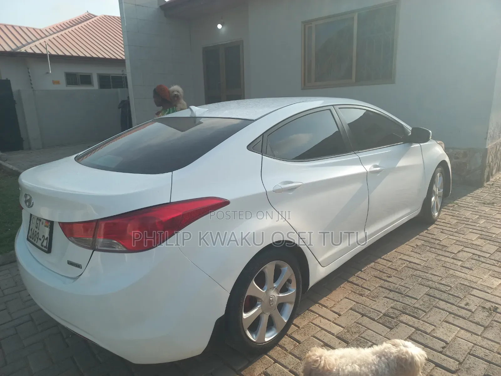 Hyundai Elantra 2013 White