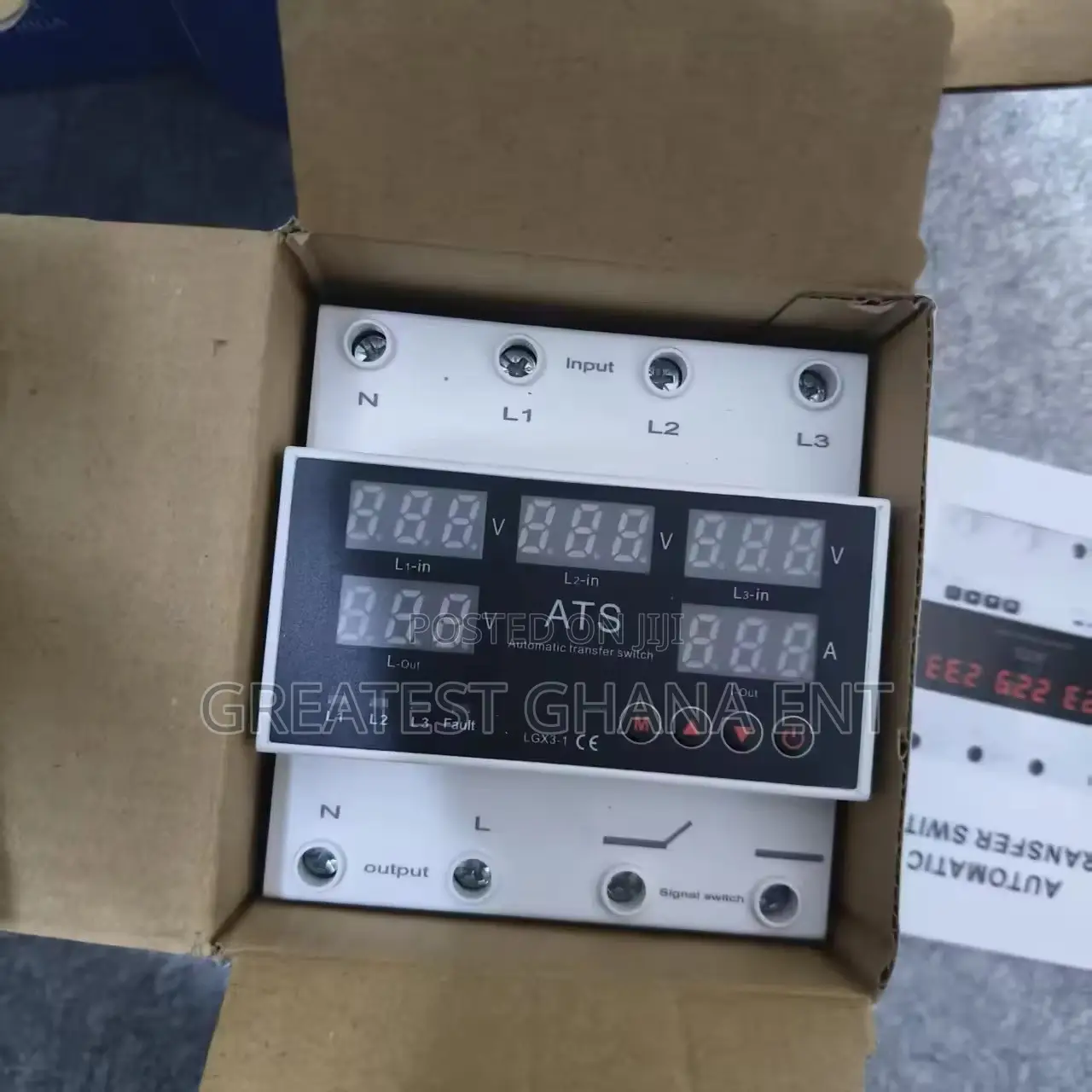 Adjustable Voltage Protector/ Phase Selector
