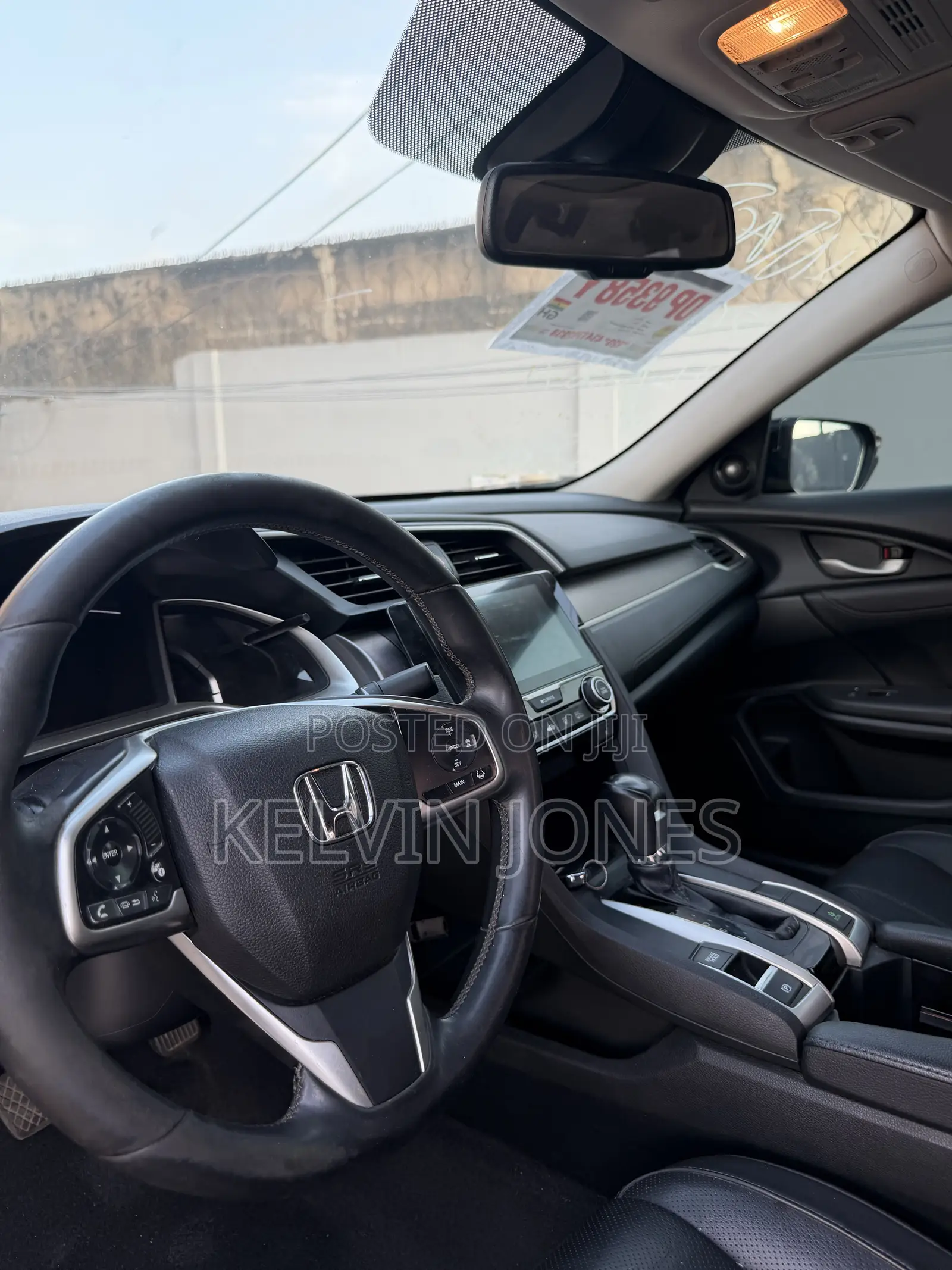 Honda Civic Touring 4dr Sedan (1.5L 4cyl) 2017 Black
