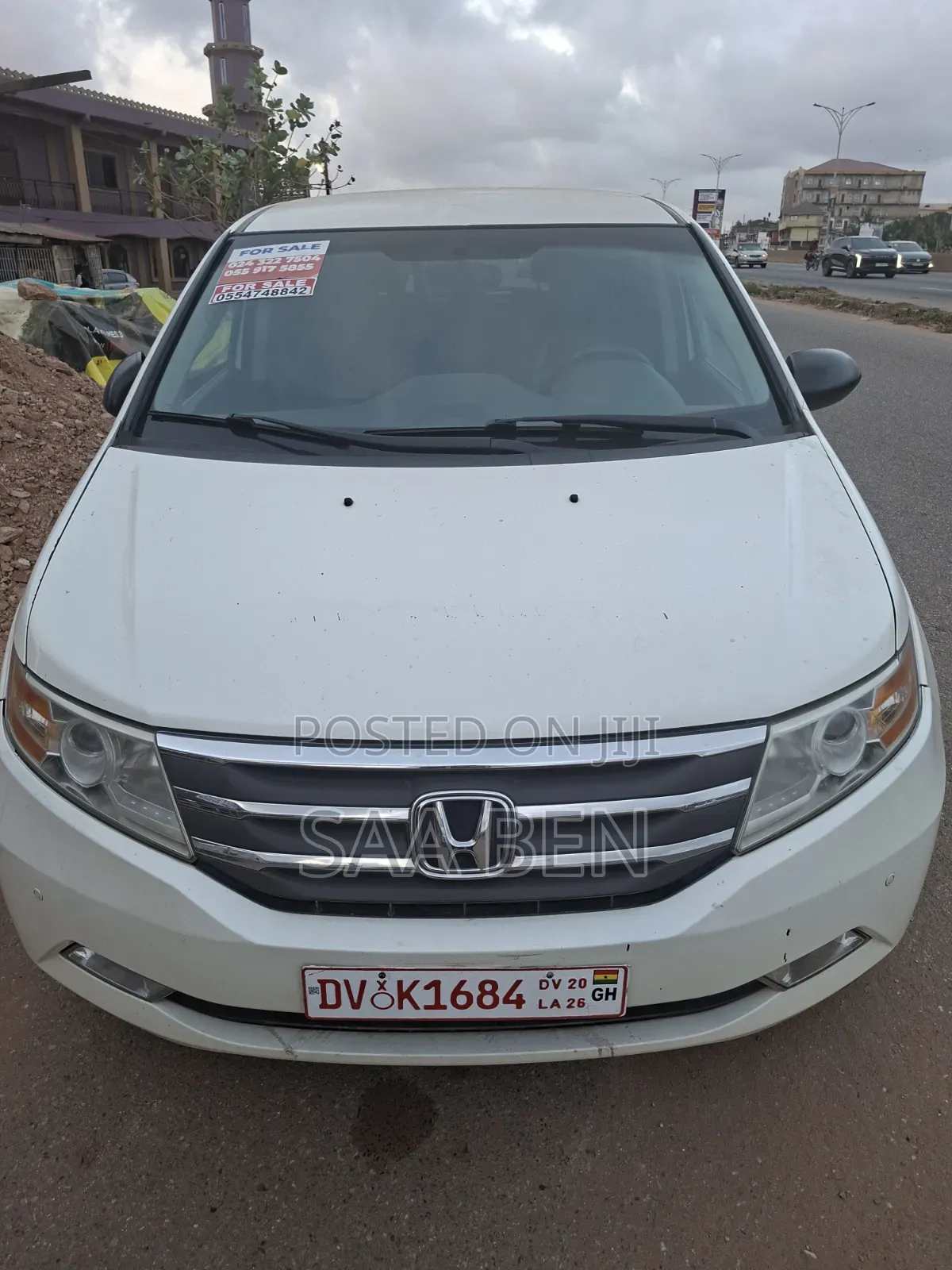 Honda Odyssey EX Passenger Van (3.5L 6cyl 6A) 2016 White