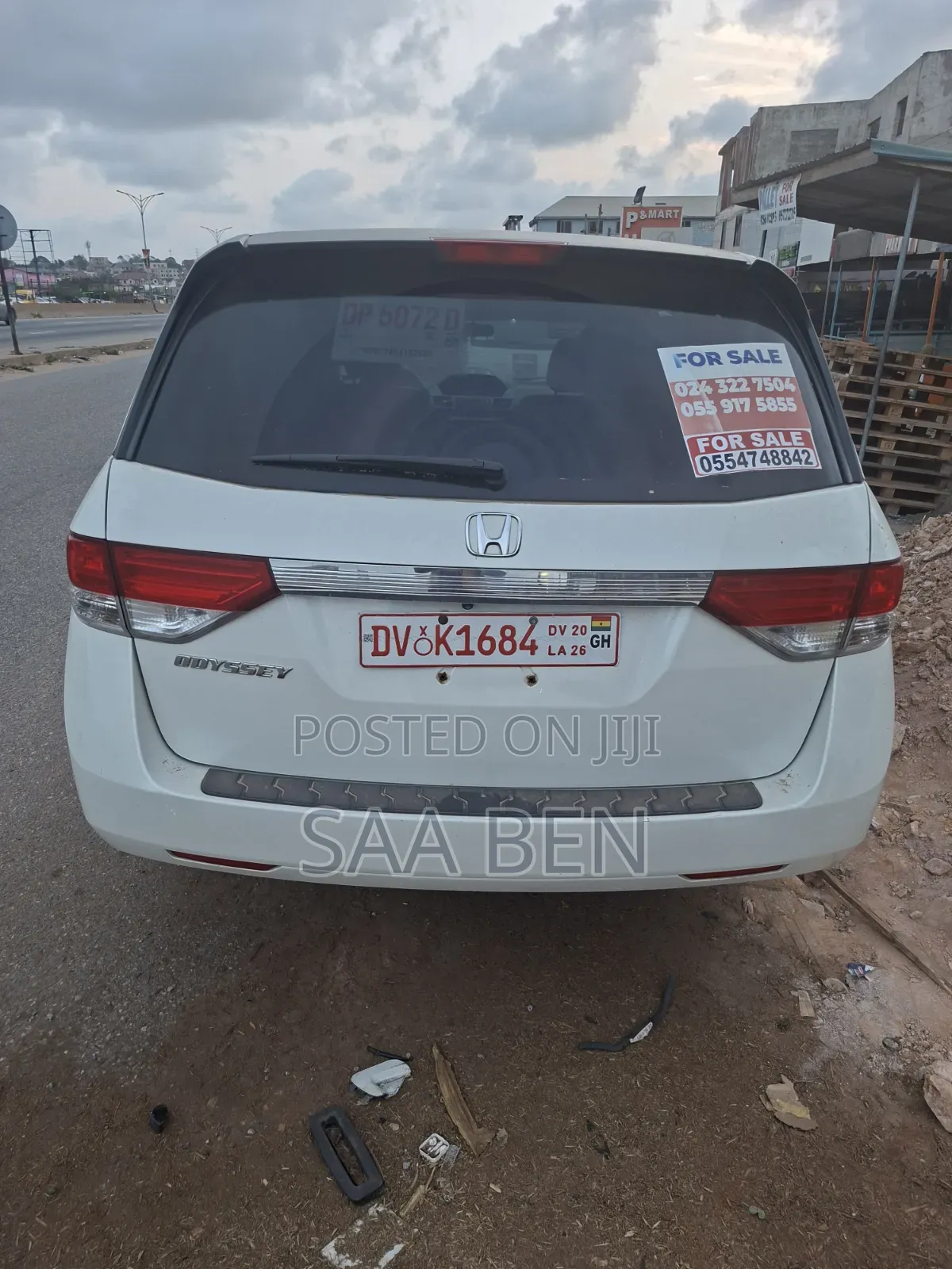 Honda Odyssey EX Passenger Van (3.5L 6cyl 6A) 2016 White