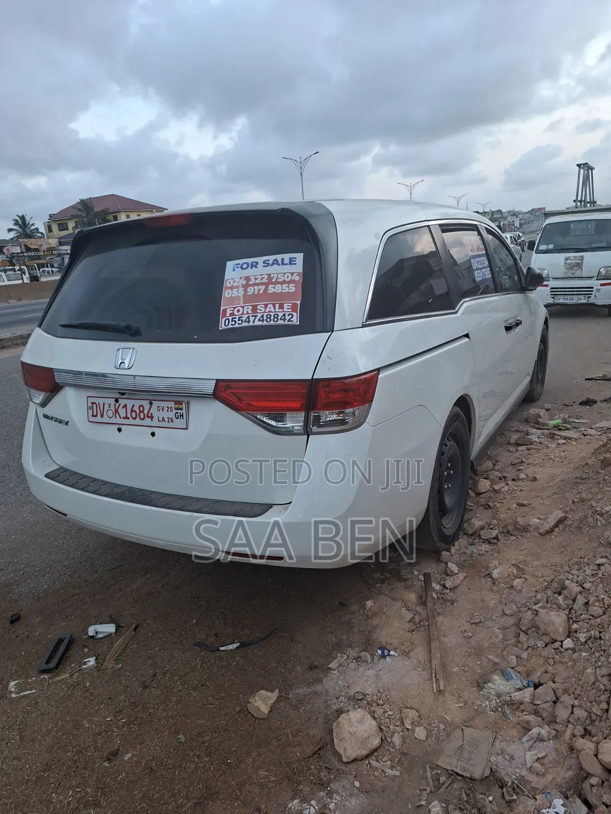 Honda Odyssey EX Passenger Van (3.5L 6cyl 6A) 2016 White