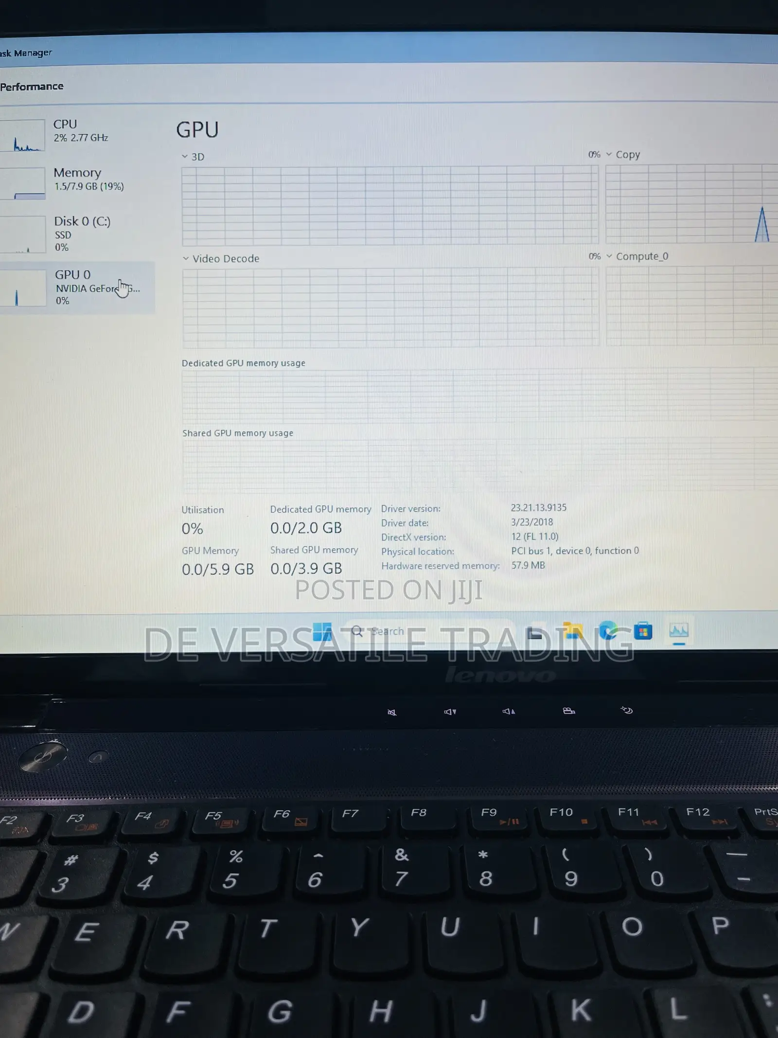 Laptop Lenovo IdeaPad Z580 8GB Intel Core i5 SSD 128GB