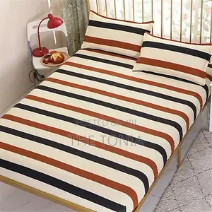Fitted Bedsheets With 2 Pillow Case