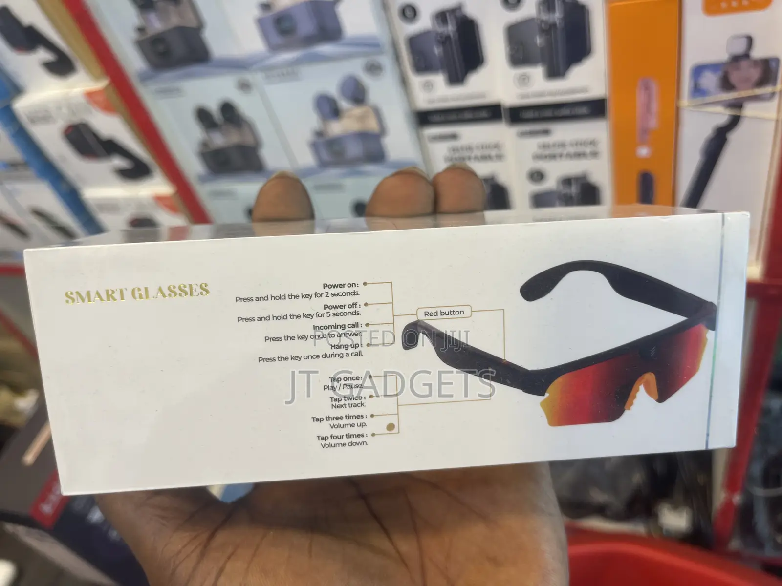 AIMB-V7 Bluetooth Smart Sunglasses – Music + Calls on the Go!