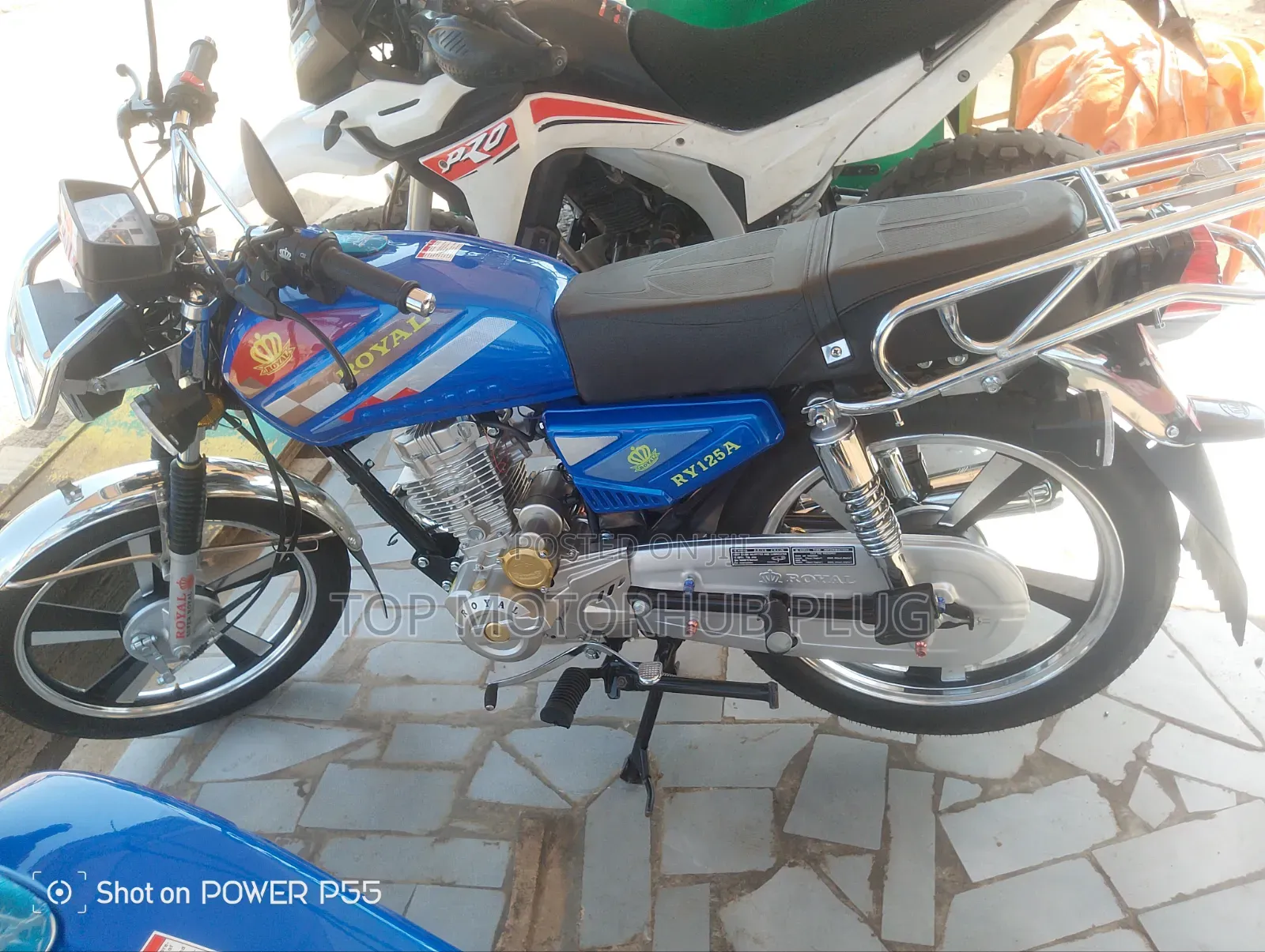 New Royal RY125 2026 Blue