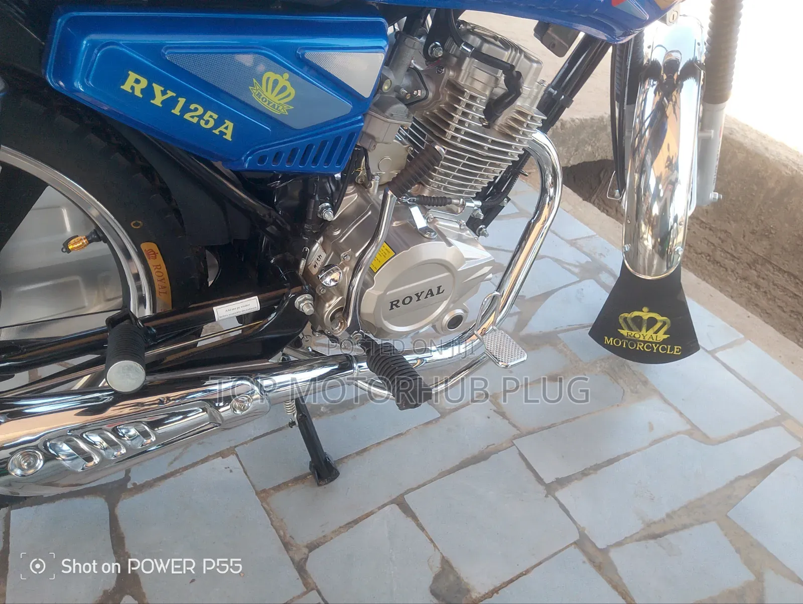New Royal RY125 2026 Blue