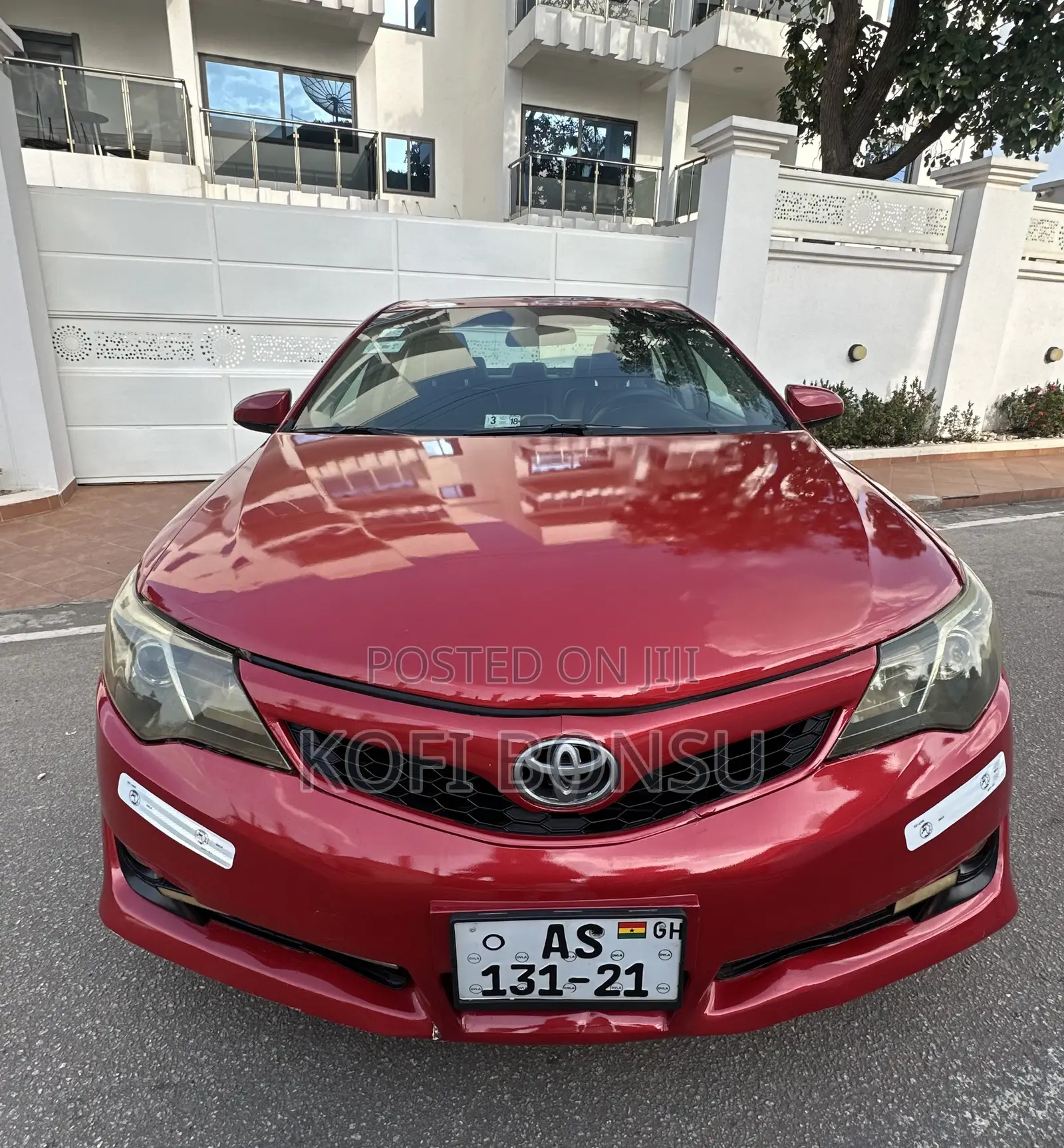 Toyota Camry SE 4dr Sedan w/Prod. End 11/13 (2.5L 4cyl 6A) 2014 Red