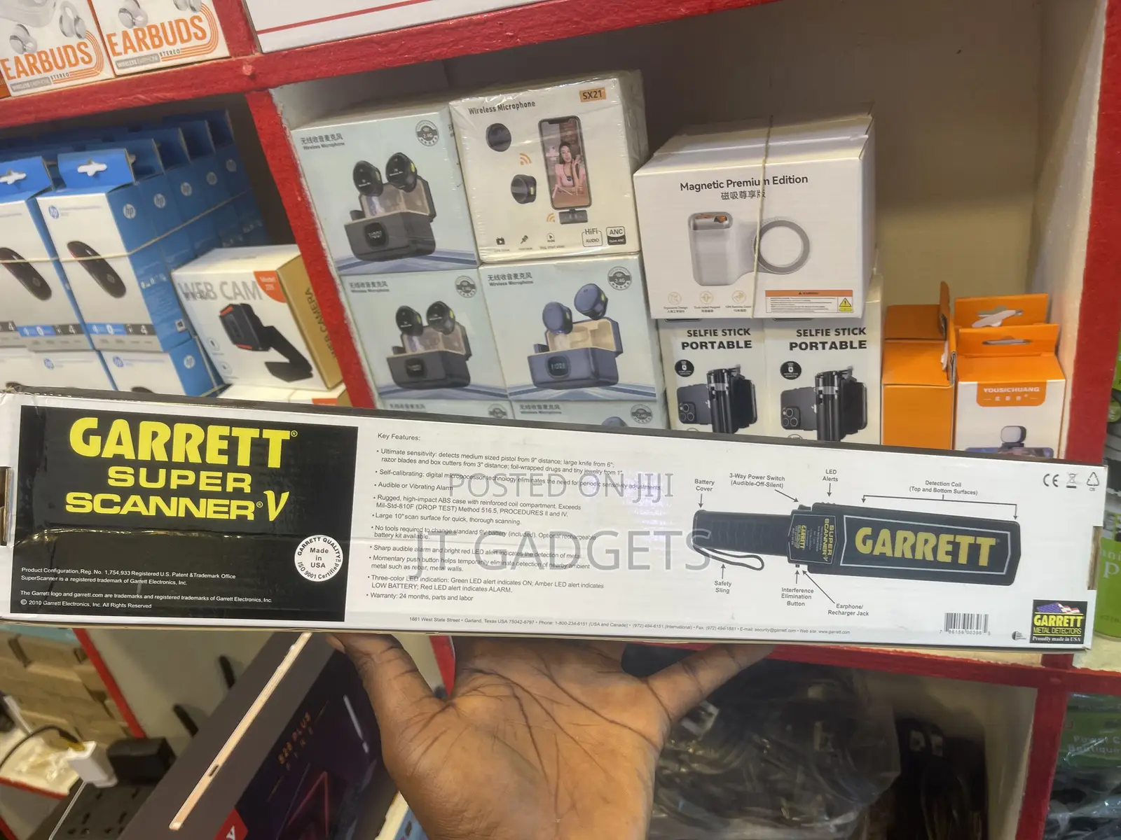 Garrett Super Scanner v – Hand-Held Metal Detector!